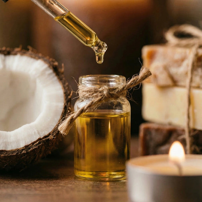 Olio MCT da cocco, veicolo dei composti della cannella