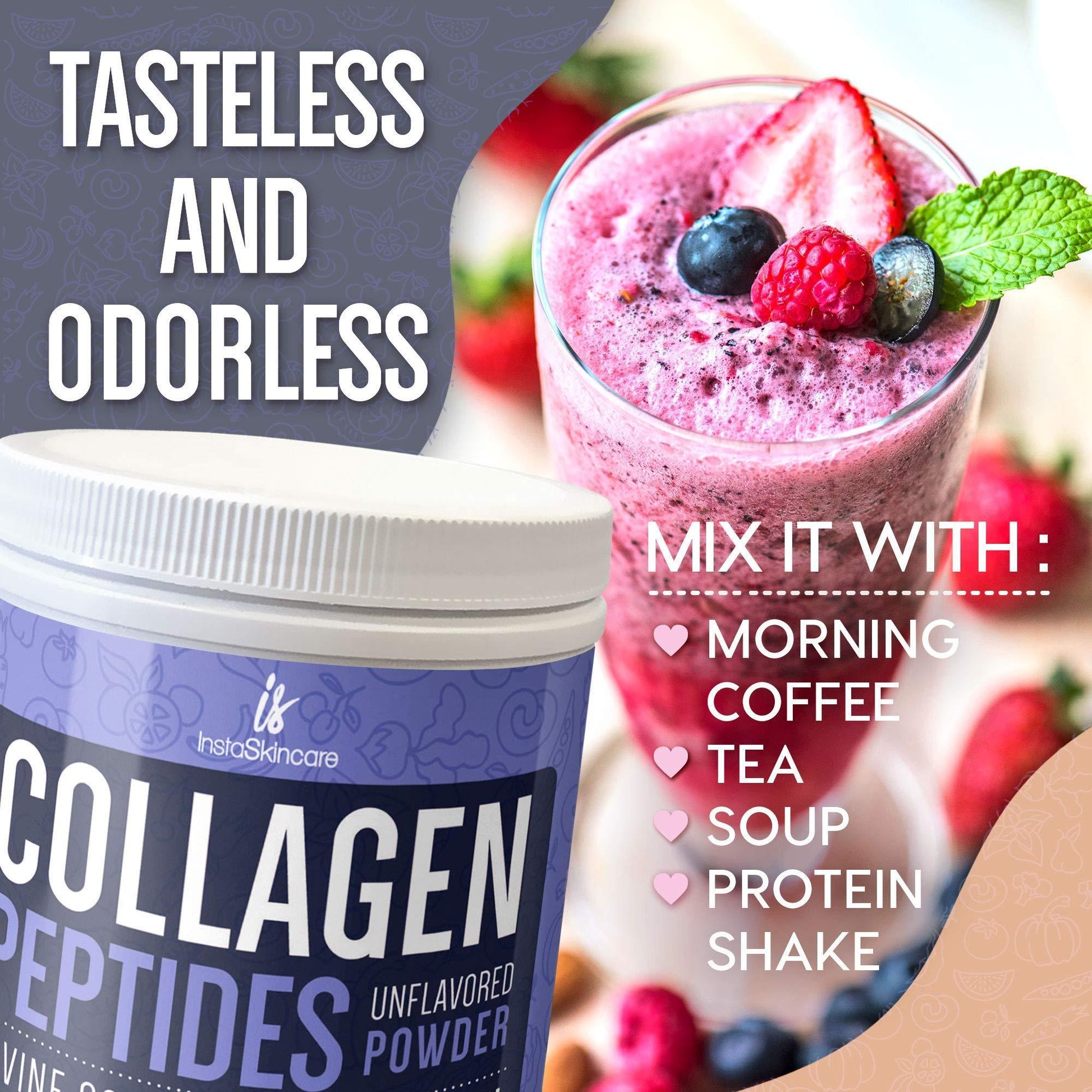 Hydrolyzed Collagen Peptides for Women – Perfect for Daily Wellness Routines.