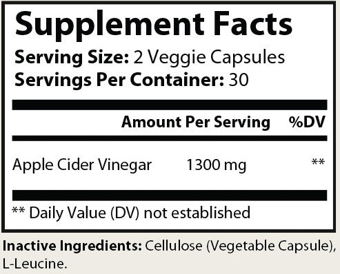 Pure Apple Cider Vinegar Pills