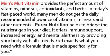 Men's Multivitamin Key Ingredients - Packed with Essential Nutrients and Antioxidants.