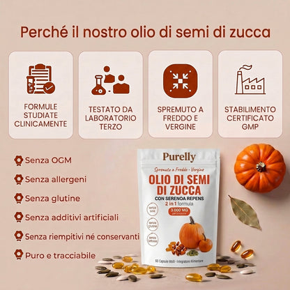 Perché il nostro olio di semi di zucca