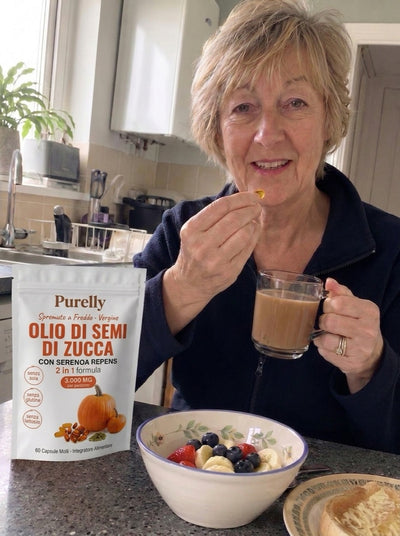 Cliente con l’Olio di Semi di Zucca 5